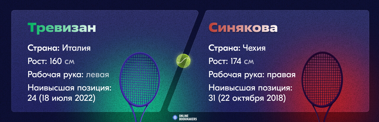 Прогноз на теннис Мартина Тревизан – Катерина Синякова 14 сентября